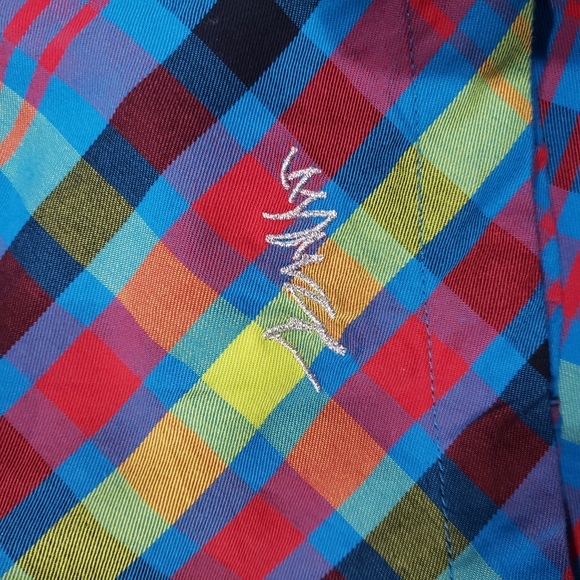 COOGI  button down silver thread XL - Picture 5 of 6